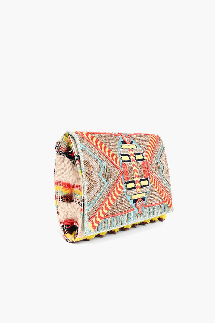 Navajo Embellished Clutch