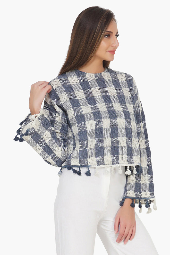 Corsair Boucle Oversized Top