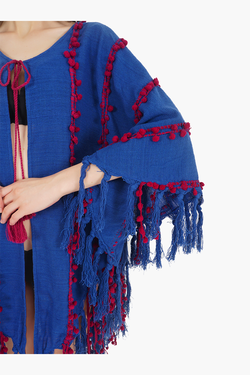 Handwoven Mexican Poncho