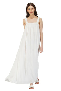 Luna Silver Stripe Maxi Dress