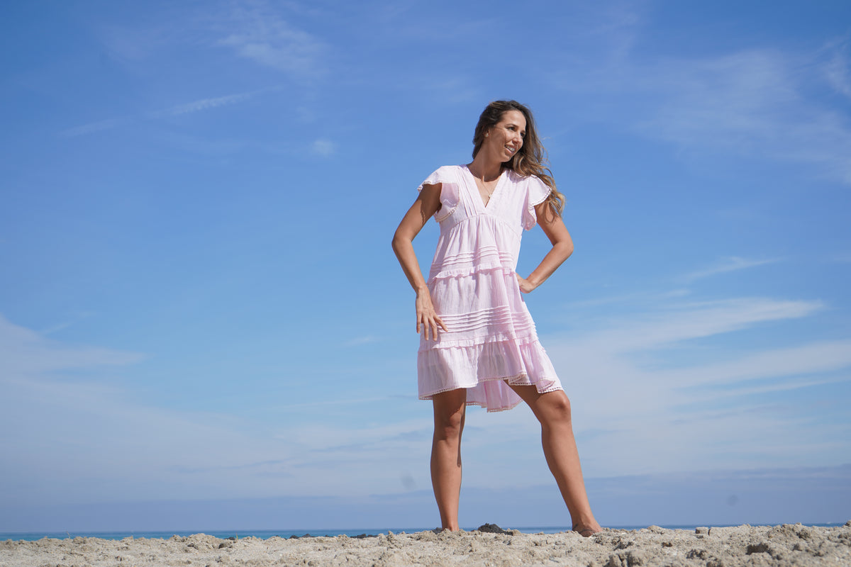Rosalie Tiered Mini Dress