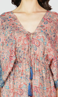 Product Title: Nina Blush Paisley Maxi Dress