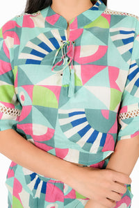 Jack Toucan Printed  Co-ord set