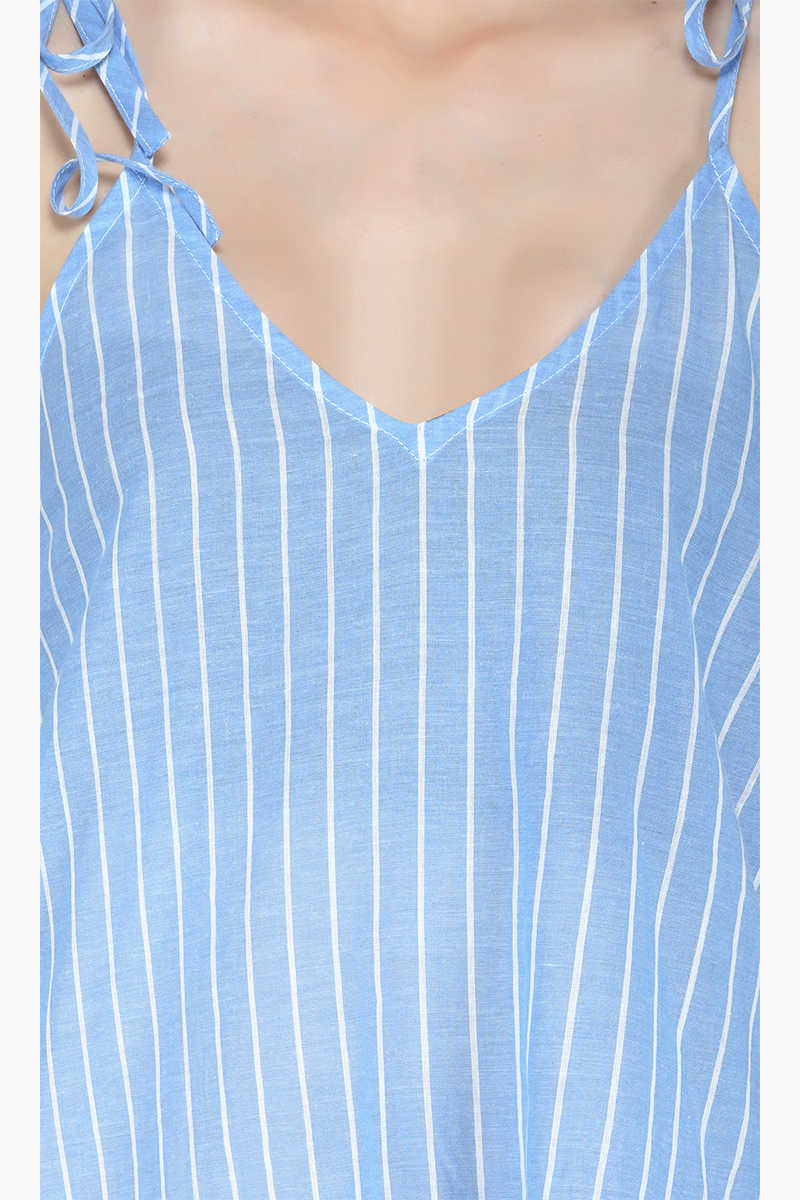 Beautiful In Blue Loungewear Shorts Set