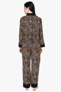 Animal Print Loungewear Set