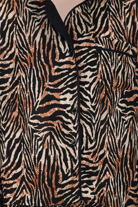 Animal Print Loungewear Set