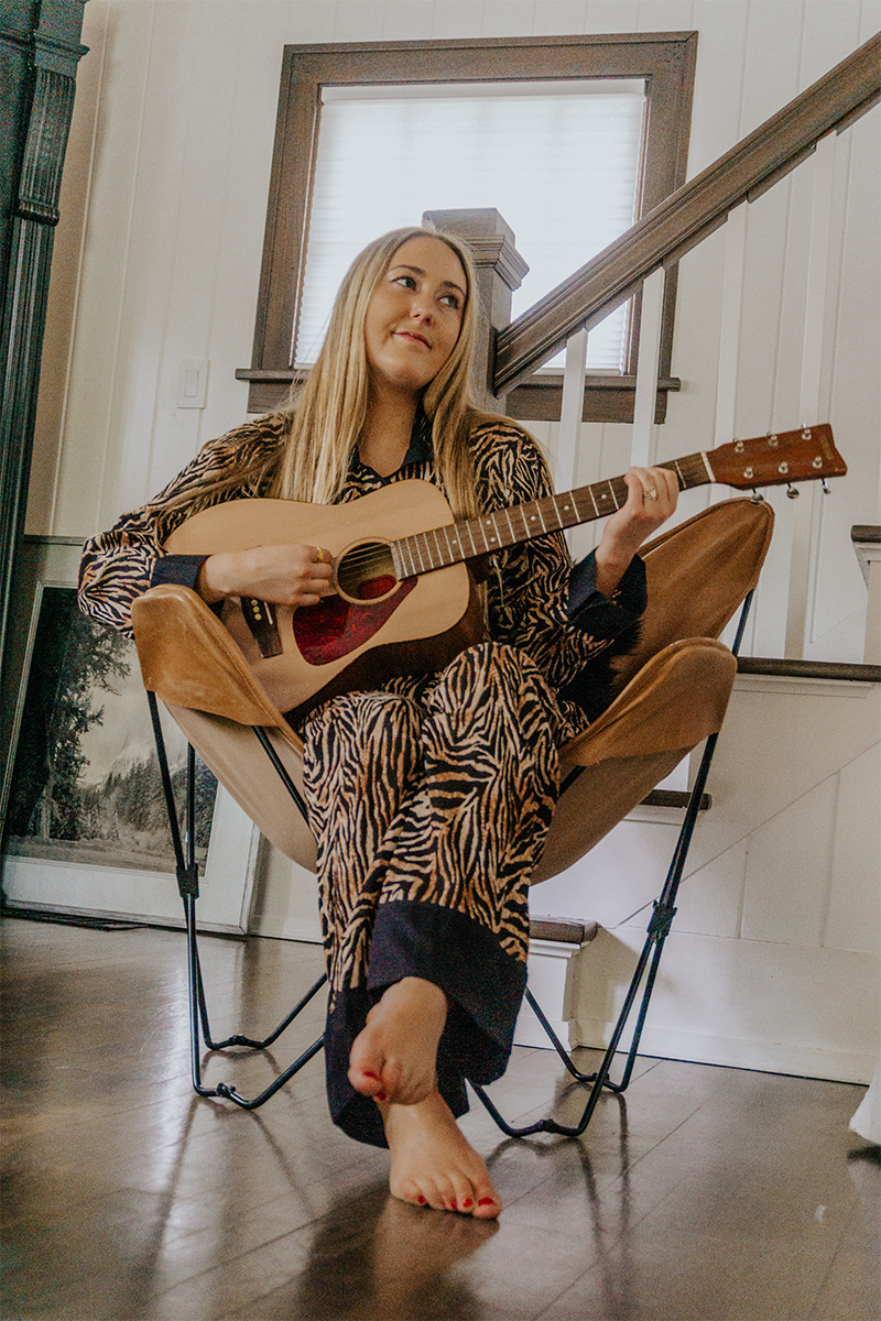 Animal Print Loungewear Set