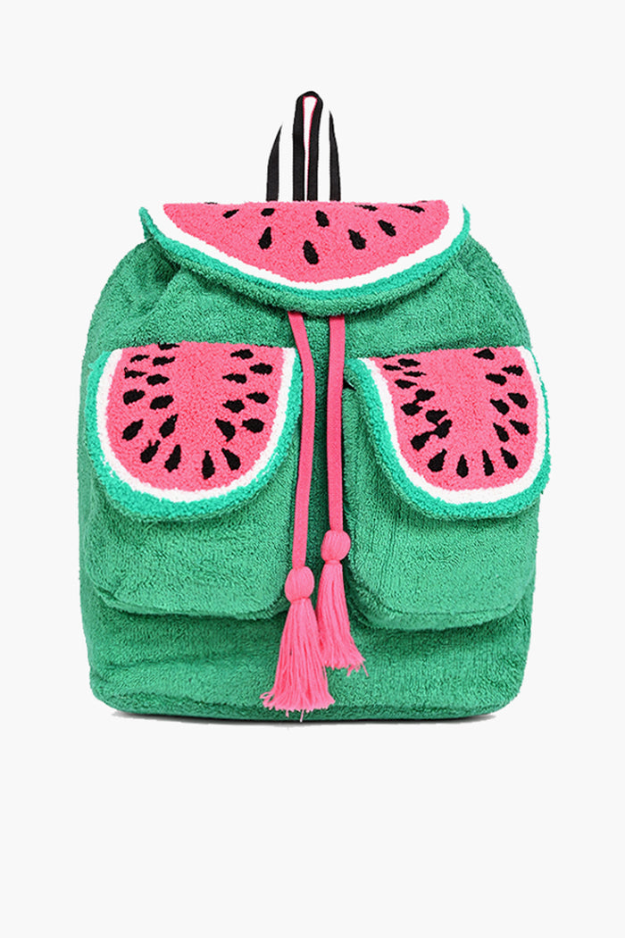 Watermelon Slushes Drawstring Backpack