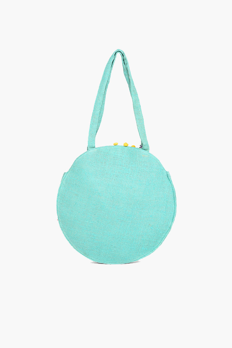 Chateau Rose Round Shoulder Bag