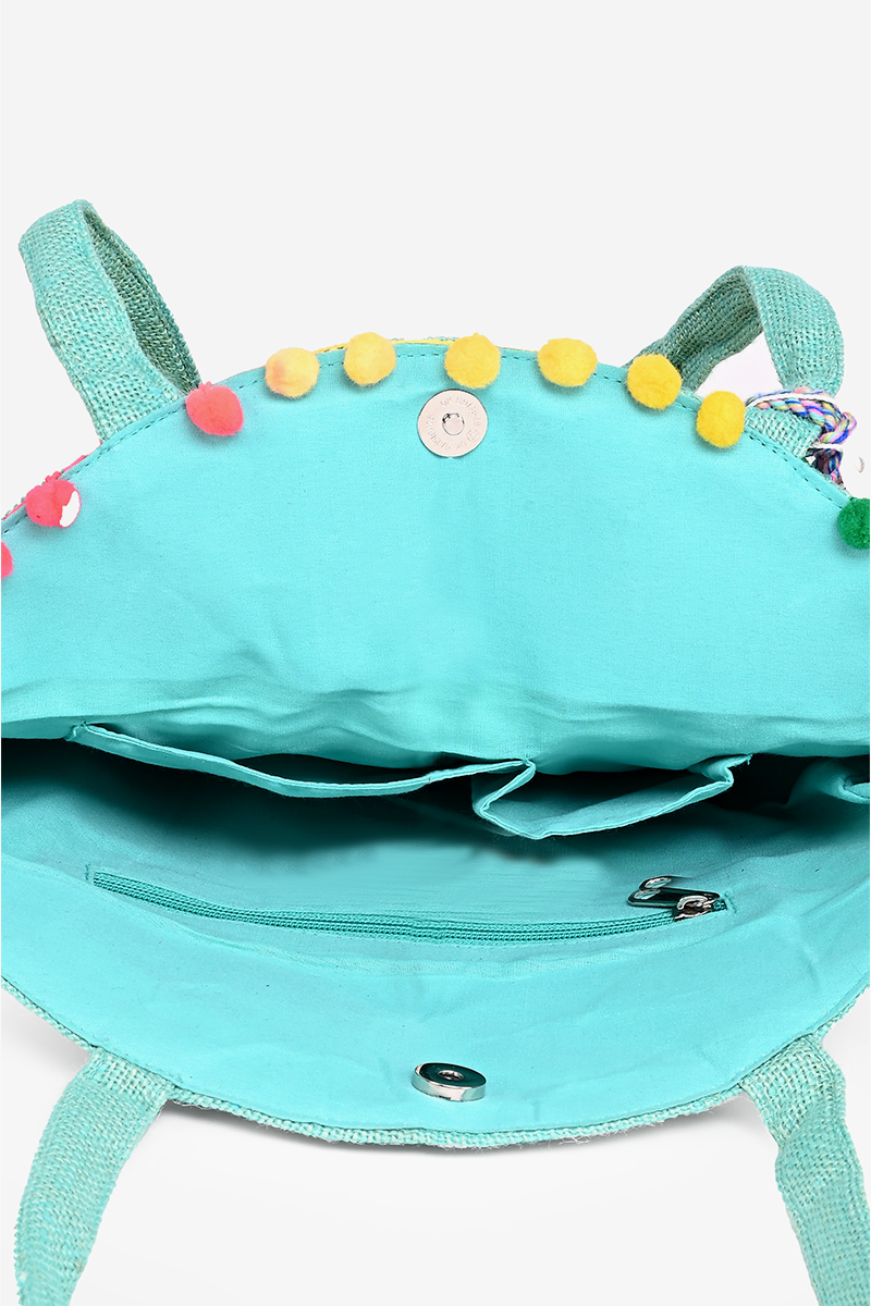 Chateau Rose Round Shoulder Bag