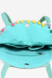 Chateau Rose Round Shoulder Bag
