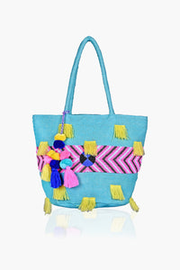 Chateau Rose Beaded Tote