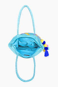 Chateau Rose Beaded Tote