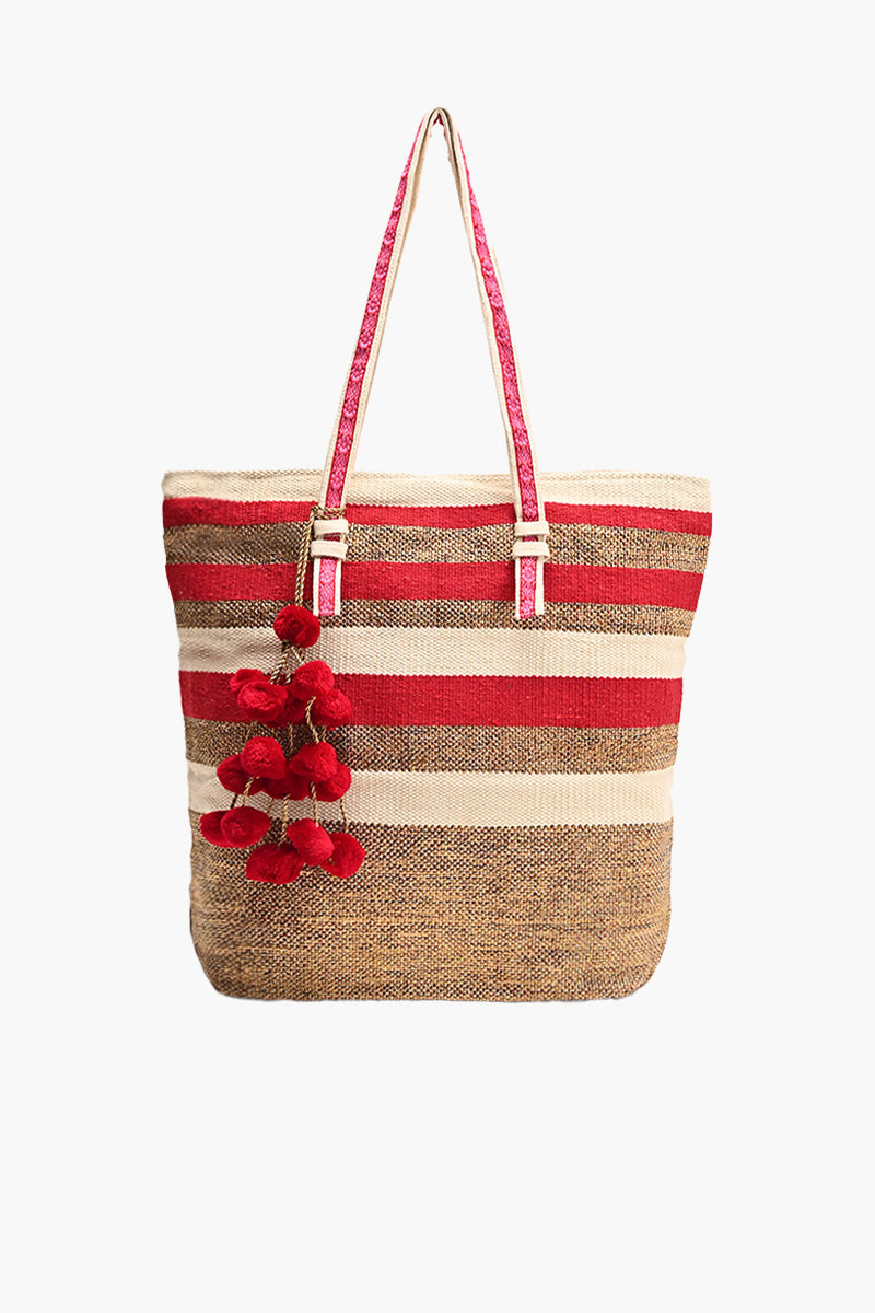 Cinnabar Glitter Tote