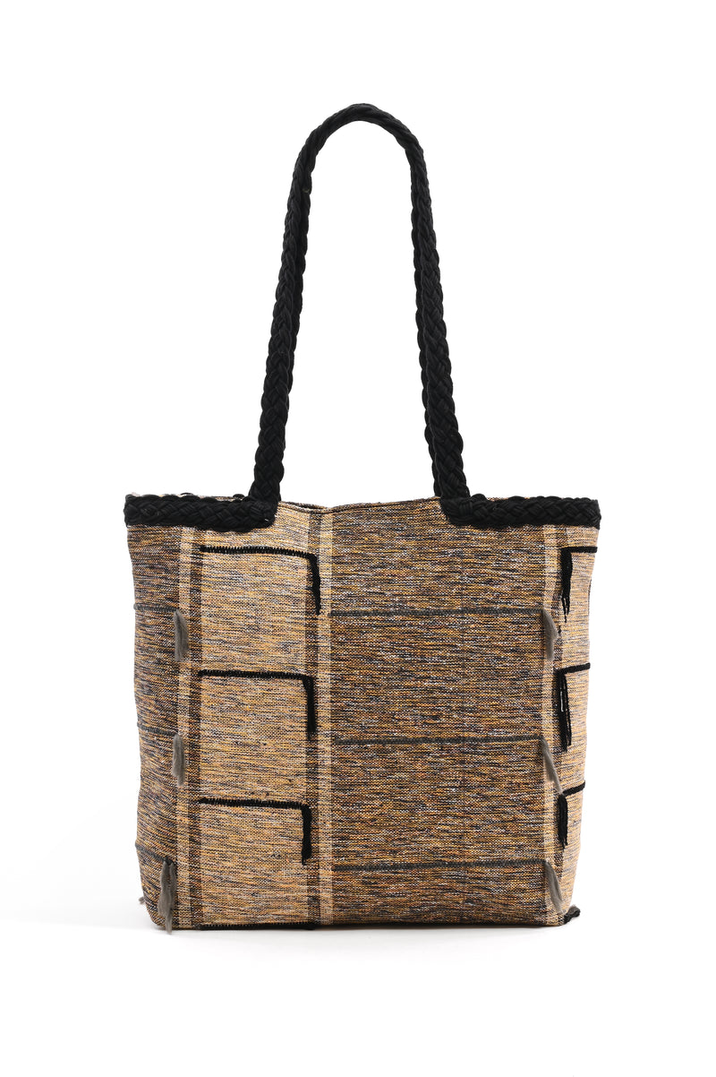 Earthy Elegance Brown Tote Bag