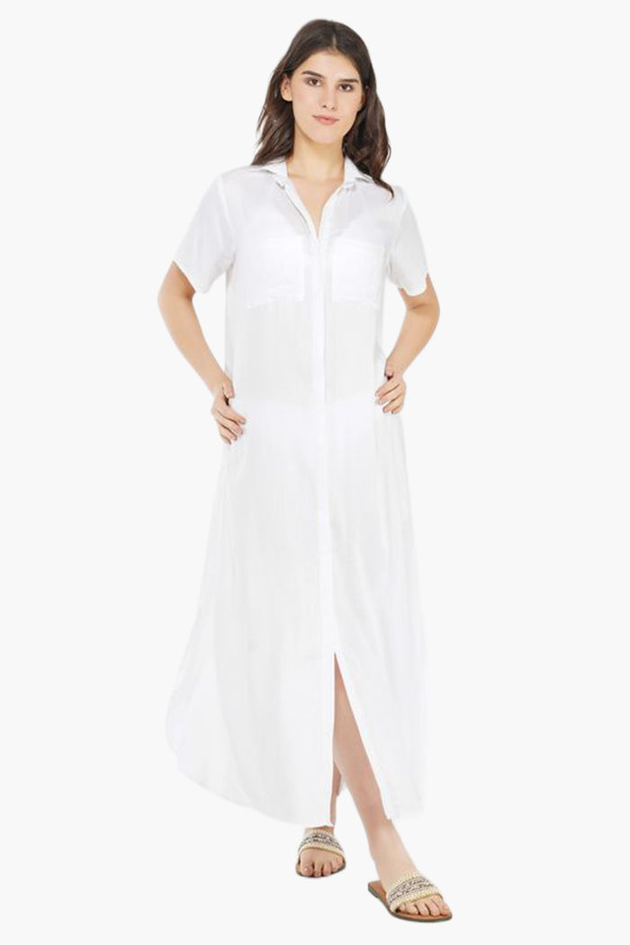 The Cape T-Shirt Maxi Dress