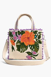 Lavender Blooms Mini Tote Bag