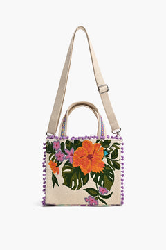 Lavender Blooms Mini Tote Bag