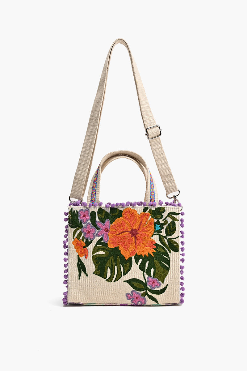 Lavender Blooms Mini Tote Bag