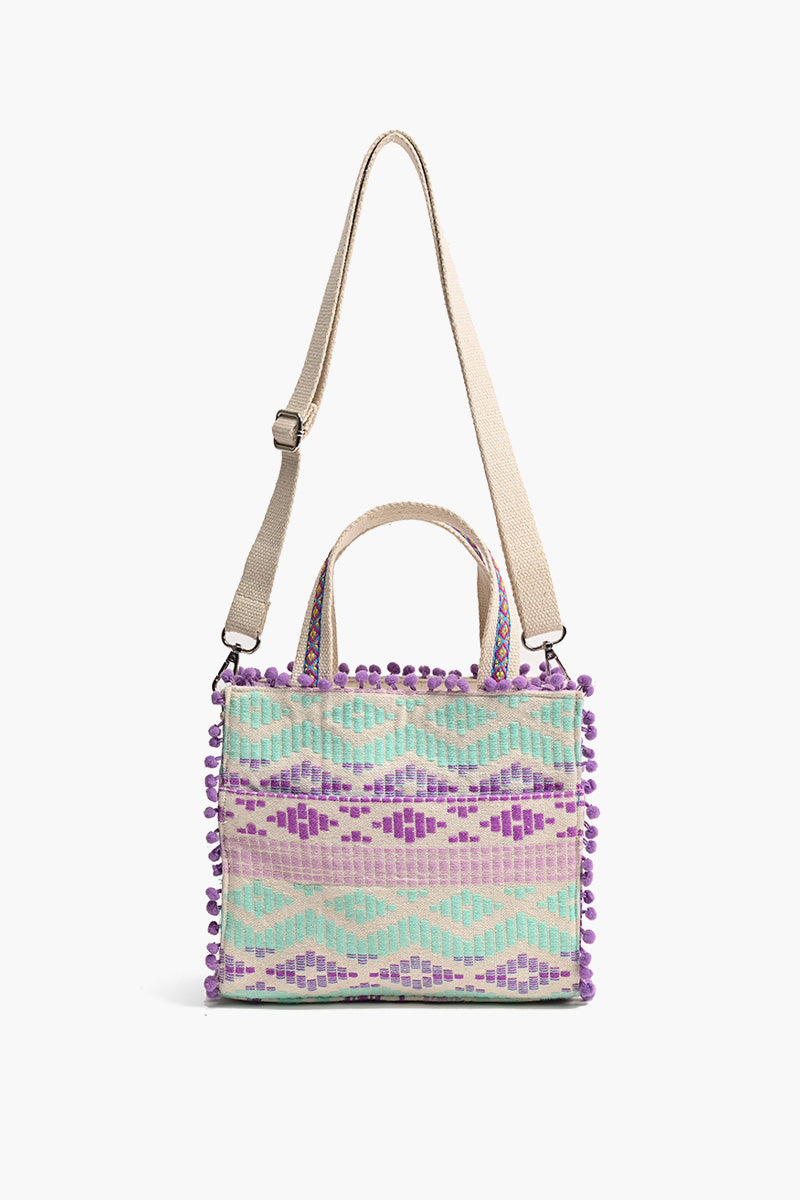 Lavender Blooms Mini Tote Bag