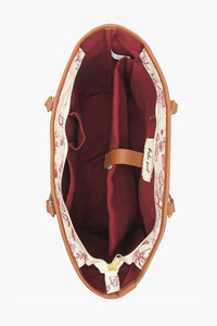 Safari Tote Bag - Maroon