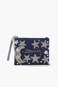 Sweet Dreams Hand Beaded Clutch