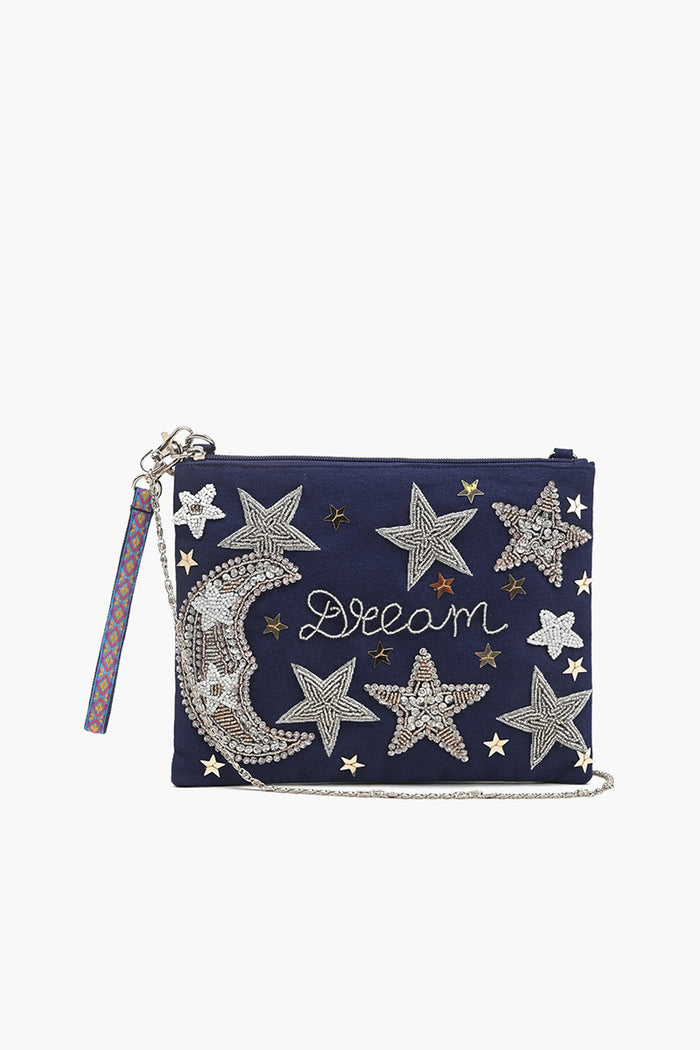 Sweet Dreams Hand Beaded Clutch