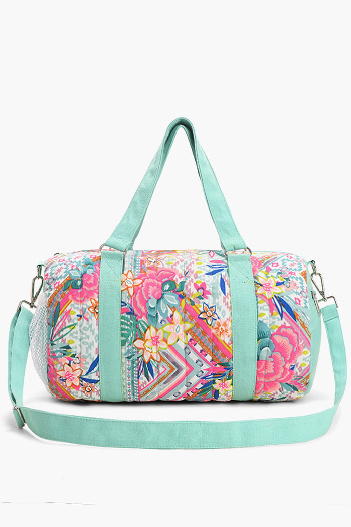 Floral Candy Duffle Bag