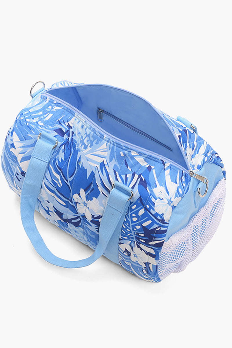 Serene Blooms Duffle Bag