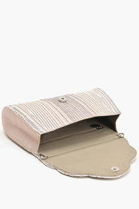 Antique Silver Glitters Clutch