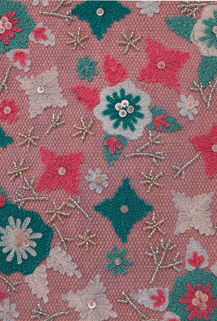 Whimsical Pink Mini Tote Bag