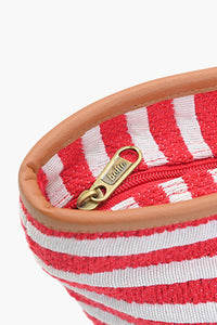 Linea Red Tote Bag