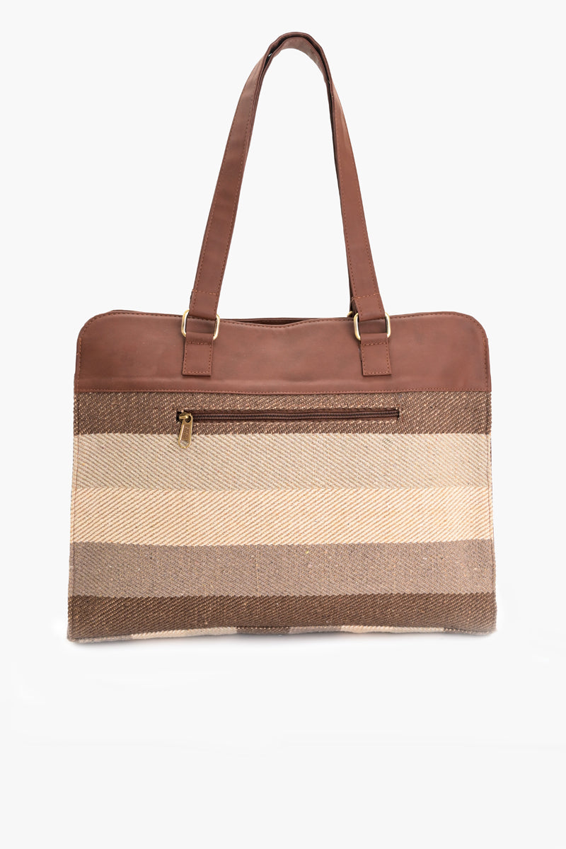 The Executive Stripe Bag