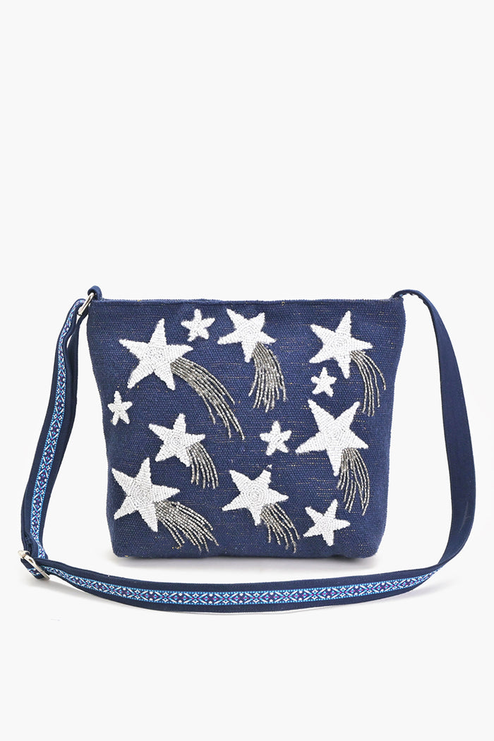 Celestial Chic Starburst Messenger Bag