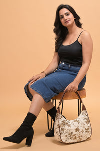 Dreamweaver Floral Tapestry Shoulder Bag