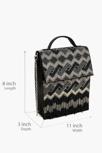 Shimmering Mosaic Shoulder Bag