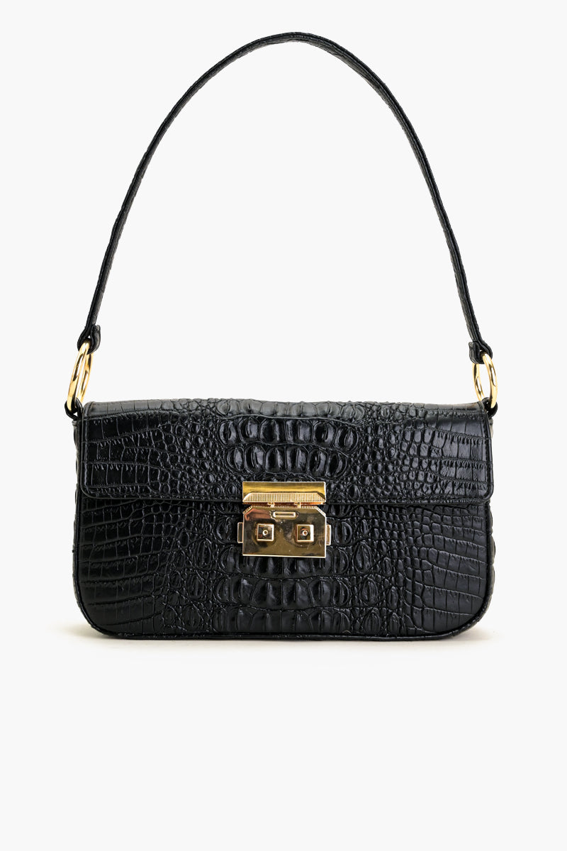 Croc Chic Shoulder Bag