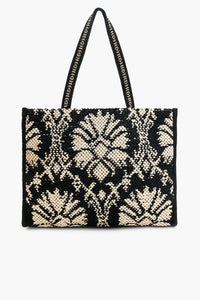 Midnight Bloom Tote