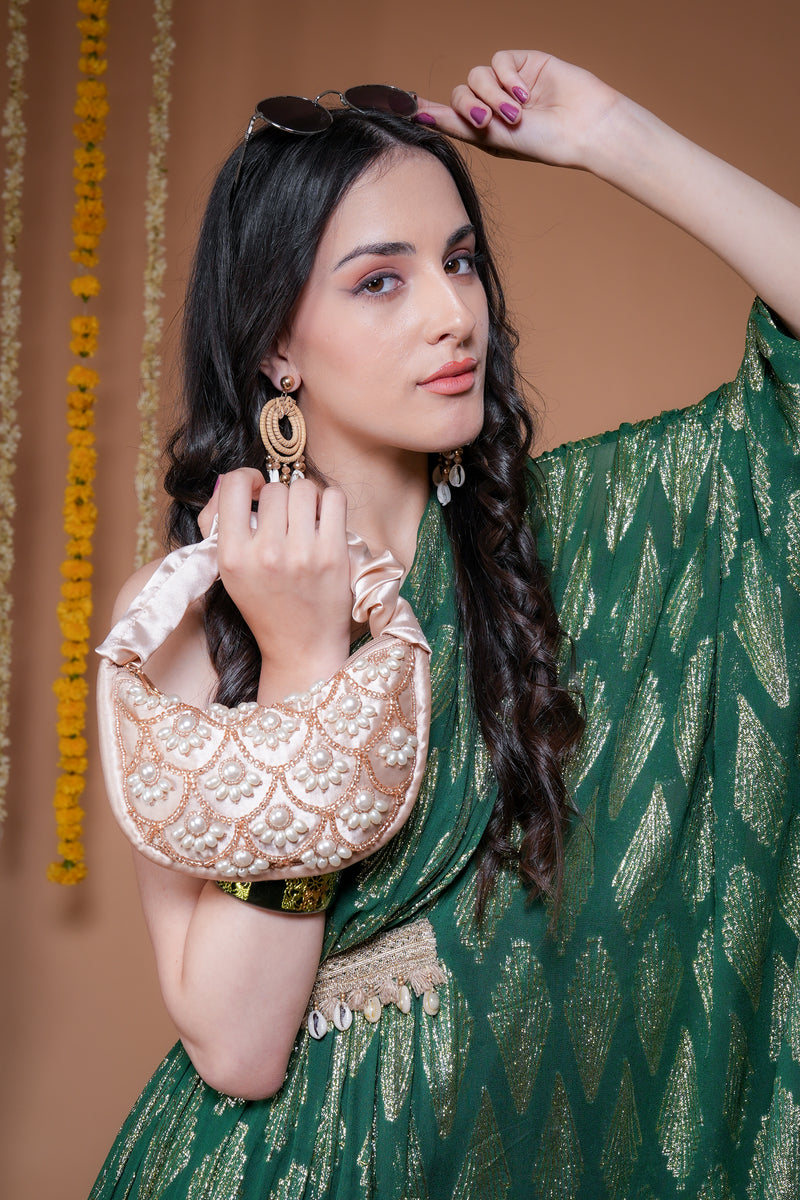 Naazneen Pearl Handbag