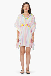 Sasha Candy Striped Floral Dress