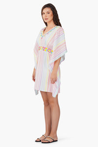 Sasha Candy Striped Floral Dress