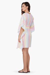 Sasha Candy Striped Floral Dress