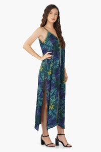Indigo Queen Slip Dress