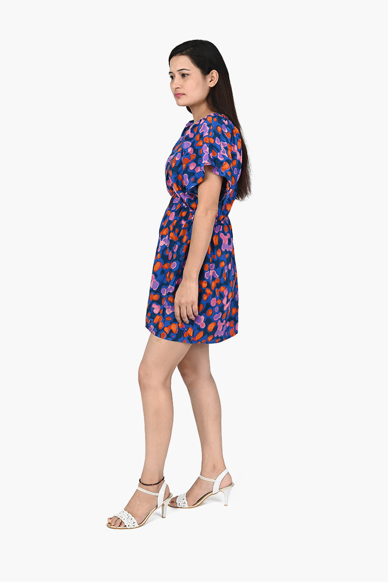 Ocean Breeze Romper Comfortable Thigh-Length Fit