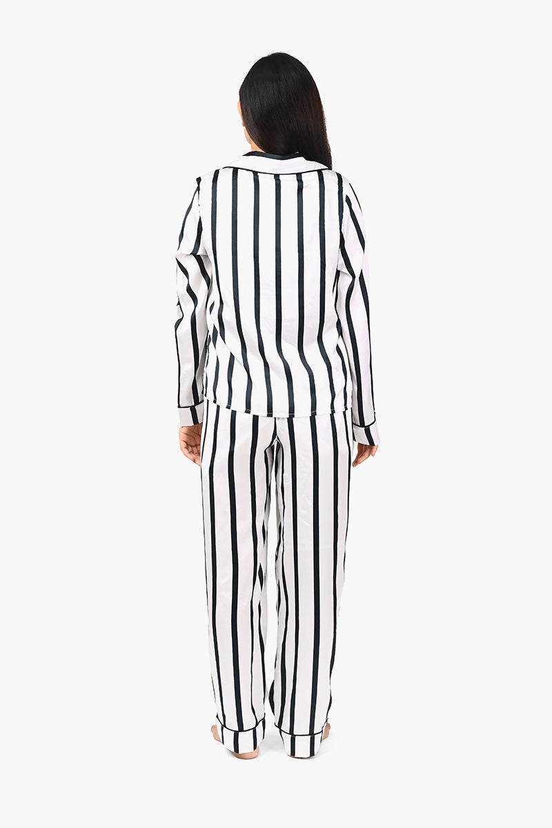 Maritime Striped Night Suit