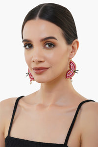 Buttercup Beaded Earrings