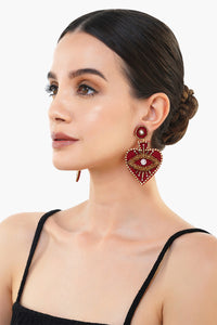 Queen Of Hearts Earrings