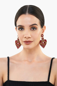 Queen Of Hearts Earrings