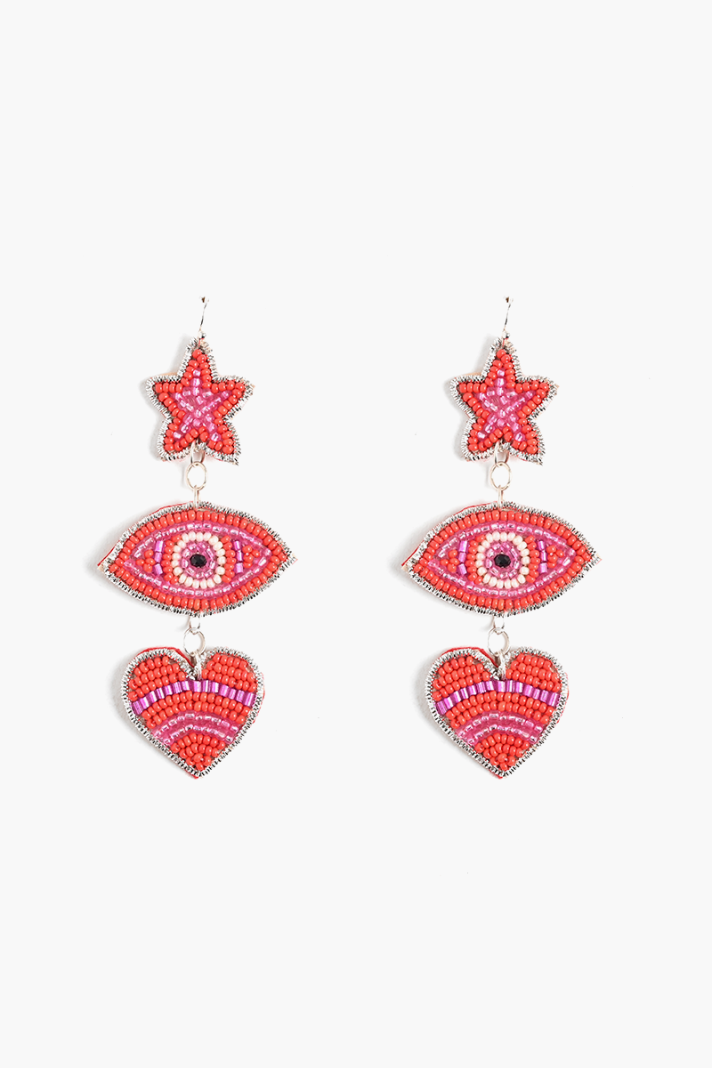 Pink Queen Earrings