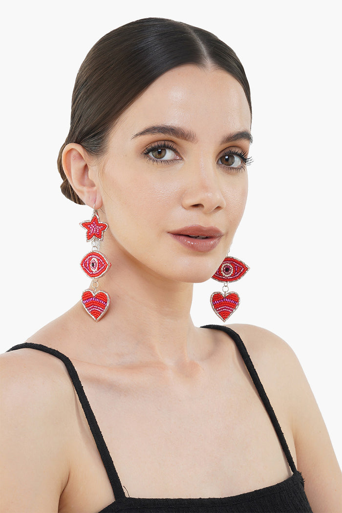 Pink Queen Earrings